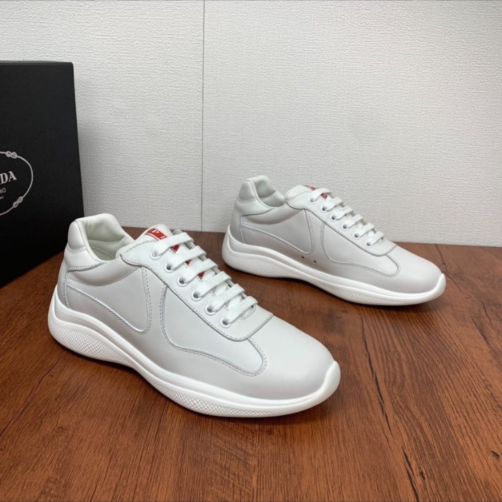 Prada Men's White Sneakers
